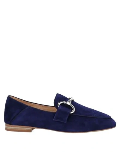Shop Bibi Lou Woman Loafers Midnight Blue Size 7 Soft Leather