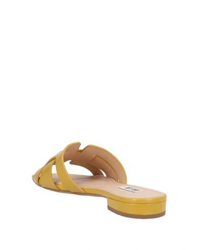 Shop Bibi Lou Woman Sandals Yellow Size 9 Soft Leather