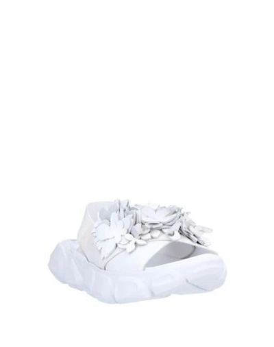 Shop Pokemaoke Sandals In White