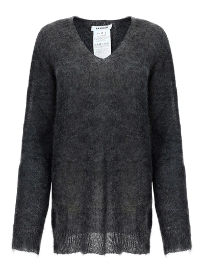 Shop P.a.r.o.s.h Mohair-blend Sweater In Grey
