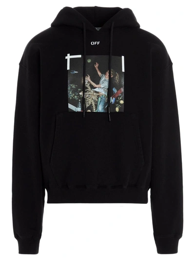 Shop Off-white Pascal Print Sweatshirt In Black