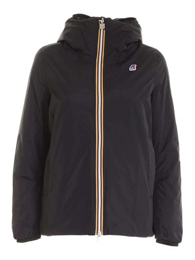Shop K-way Marguerite Thermo Plus Down Jacket In Black