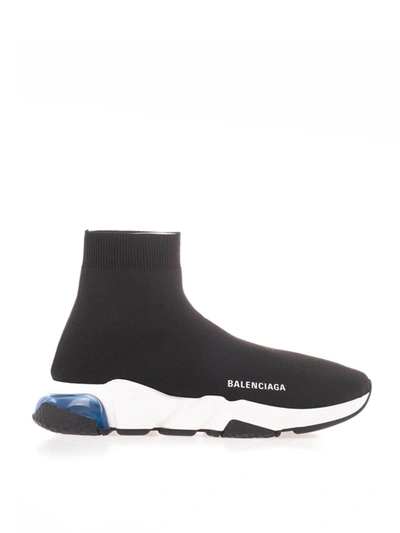 Shop Balenciaga Sneakers Speed Clear Sole In Black