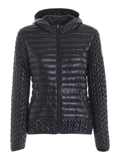 Shop Colmar Originals Quilted Merge Puffer Jacket In Black