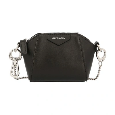 Shop Givenchy Antigona Baby Bag In Black