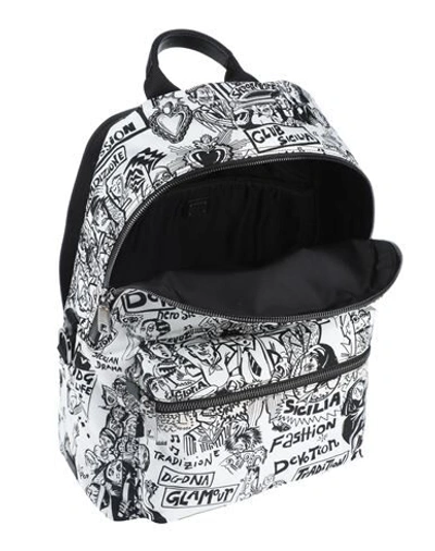 Shop Dolce & Gabbana Backpack & Fanny Pack In White