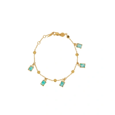 Shop Missoma Amazonite Lena 18kt Gold Vermeil Bracelet