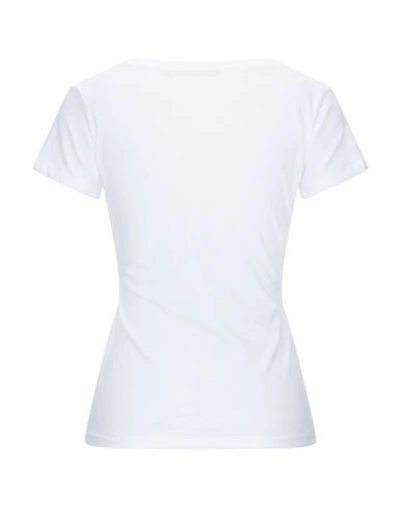 Shop Guess Woman T-shirt White Size Xs Cotton
