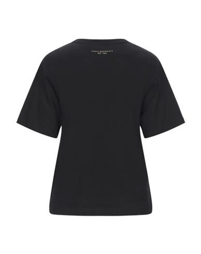 Shop Philosophy Di Lorenzo Serafini T-shirt In Black