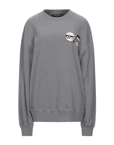 Shop Dolce & Gabbana Sweatshirts In Grey