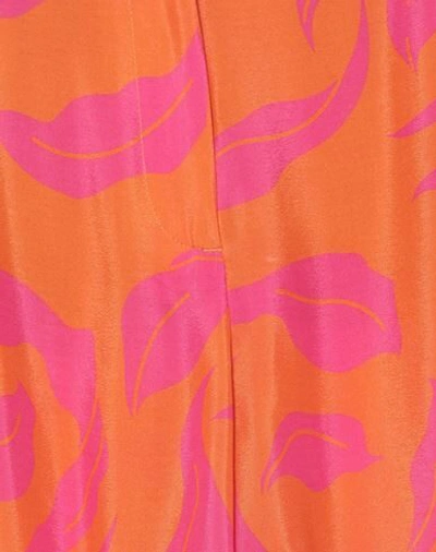 Shop Off-white Woman Shorts & Bermuda Shorts Orange Size 4 Viscose, Silk
