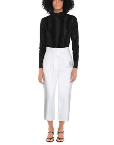 Love Moschino Pants In White