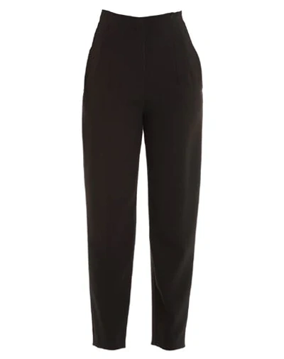 Shop Boutique Moschino Woman Pants Black Size 10 Triacetate, Polyester