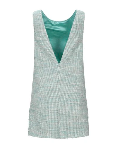 Elisabetta Franchi Short Dresses In Green