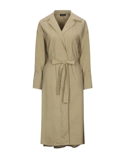 Roberto Collina Overcoats In Beige