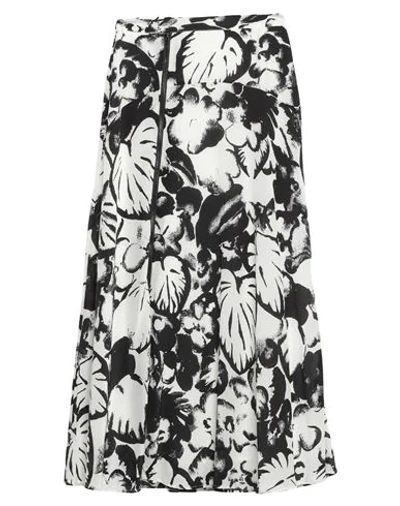 Shop Essentiel Antwerp Long Skirts In Black