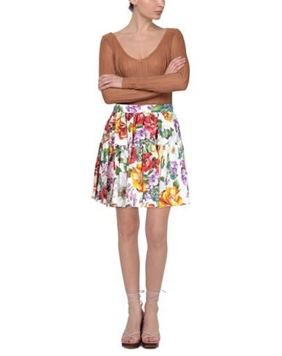 Dolce & Gabbana Midi Skirts In White