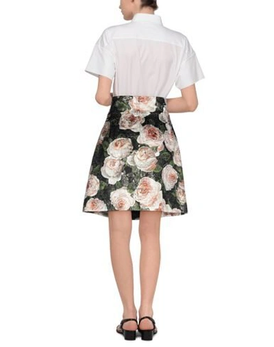 Dolce & Gabbana Midi Skirts In Black