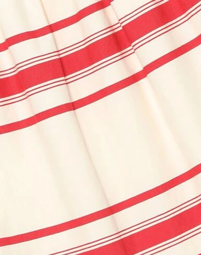 Semicouture Midi Skirts In White