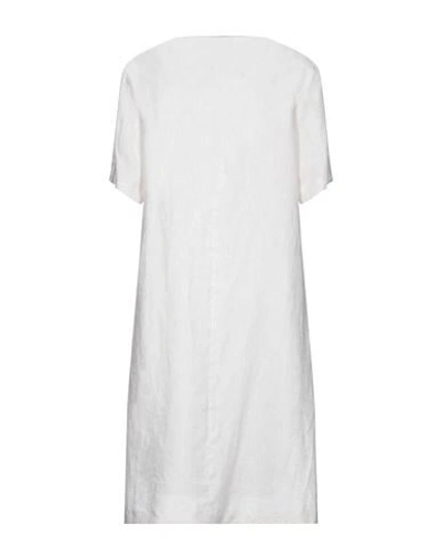 Shop Peserico Woman Top Ivory Size 4 Linen In White