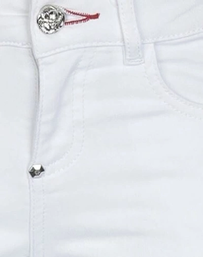 Philipp Plein Jeans In White