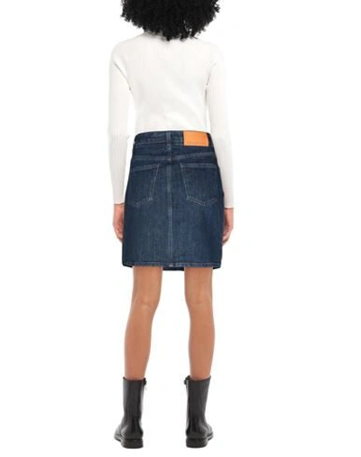 Shop Stella Mccartney Denim Skirts In Blue