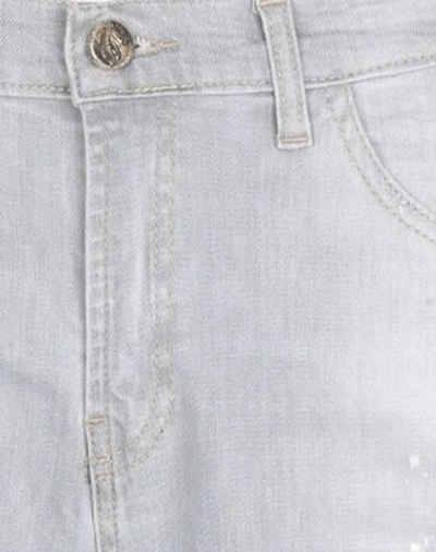 Shop Frankie Morello Woman Jeans Grey Size 31 Cotton, Elastane