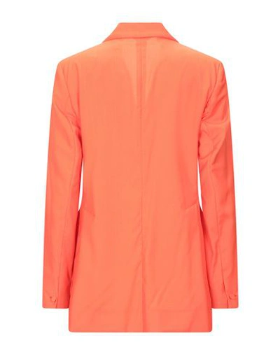 Shop Manuel Ritz Suit Jackets In Orange