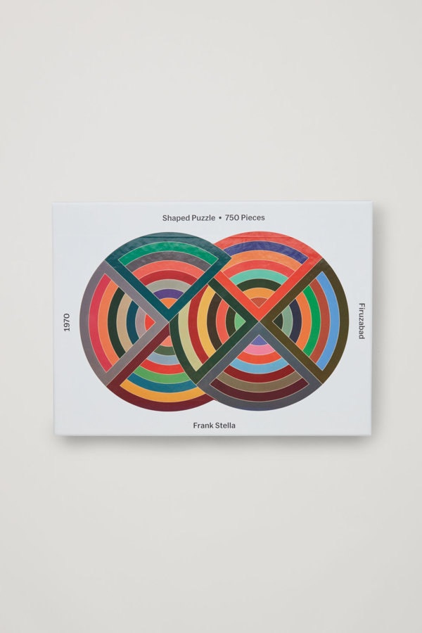 Cos Kids Frank Stella Jigsaw Puzzle In White Modesens