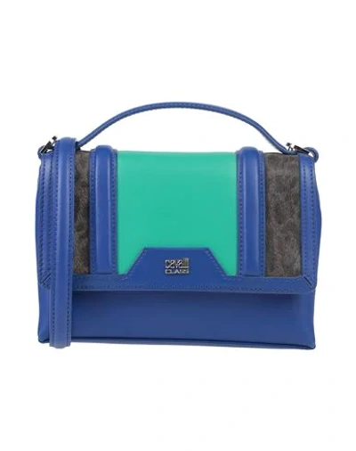 Shop Cavalli Class Handbag In Blue