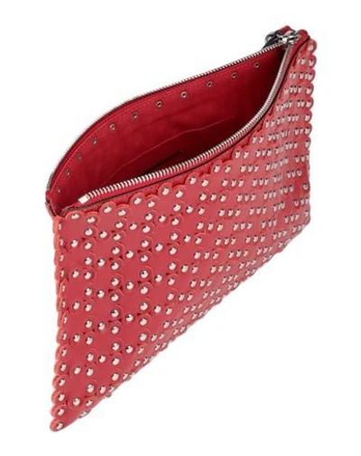 Shop Redv Red(v) Woman Handbag Brick Red Size - Leather
