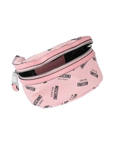 Shop Moschino Bum Bags In Pink