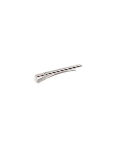 Shop Gucci Cufflinks And Tie Clips In Silver
