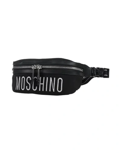 Shop Moschino Backpacks & Fanny Packs In Black