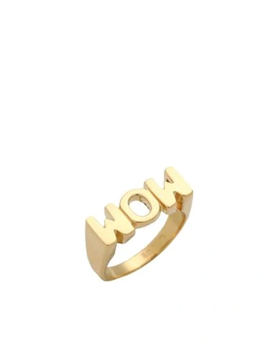 Shop Maria Black Mom Ring Woman Ring Gold Size 5.5 925/1000 Silver