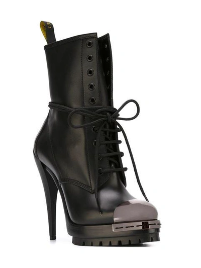 Shop Casadei High Heel Lace-up Boots