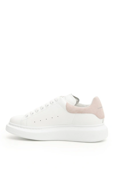 Shop Alexander Mcqueen Oversized Sneakers In White Patchouli 161