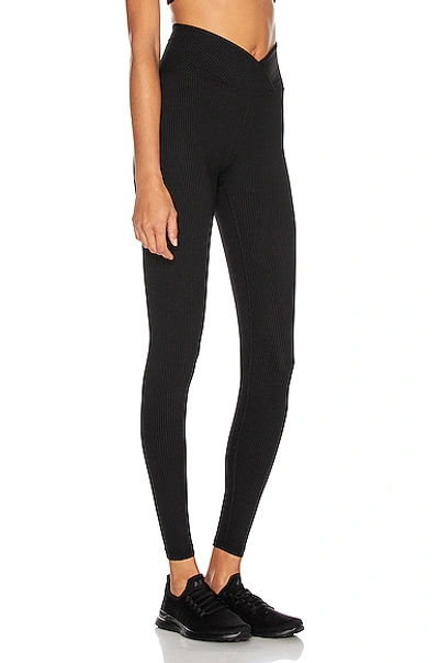 Shop Year Of Ours Ribbed Veronica Legging In Black