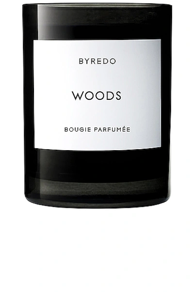 Shop Byredo Woods Candle In N,a