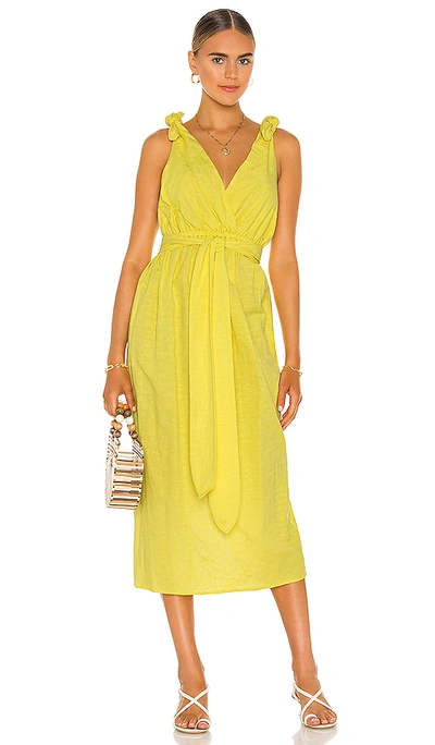 Shop Mara Hoffman Calypso Dress In Citrus