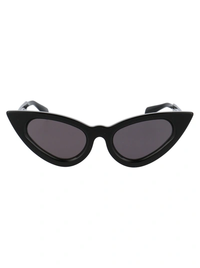 Shop Kuboraum Maske Y3 Sunglasses In Bs Black