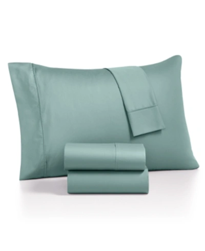 Shop Aq Textiles Closeout!  Monroe 4-pc. King Sheet Sets, 1000 Thread Count Egyptian Blend Bedding In Teal