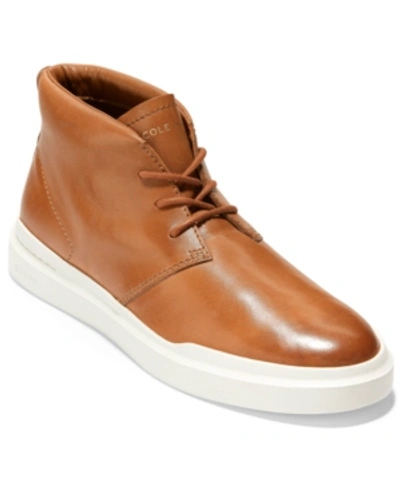 Shop Cole Haan Men's Grandpro Rally Chukka Sneakers Men's Shoes In Medium Brown