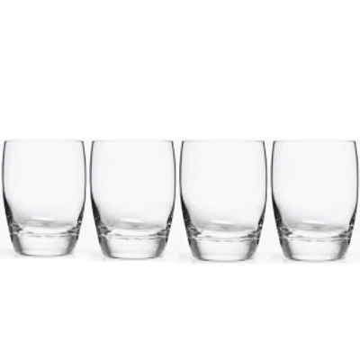Shop Luigi Bormioli Michelangelo 9 Oz. Juice Glasses, Set Of 4 In Clear