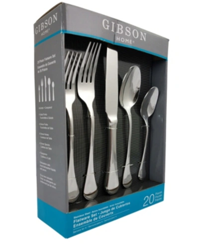 Shop Home Classic Manchester 20 Piece Flatware Set In Silver