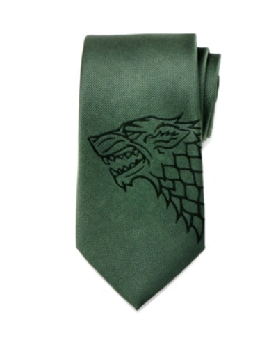Shop Game Of Thrones Stark Direwolf Men's Tie In Green