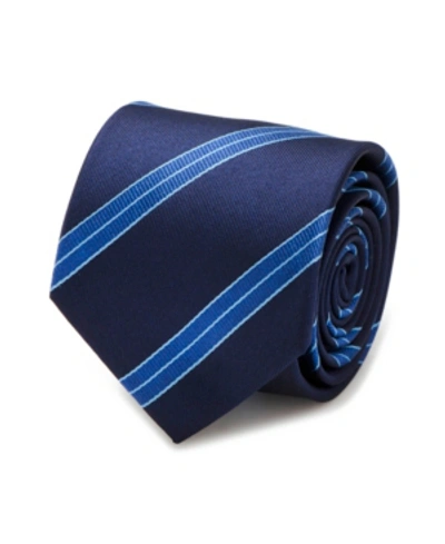 Shop Star Trek Enterprise Flight Stripe Men's Tie In Blue