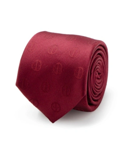 Shop Marvel Deadpool Men's Tie In Red