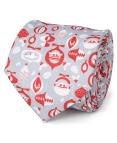 Star Wars Holiday Mando Men's Tie In Red