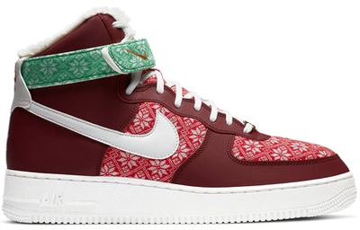 Pre-owned Nike Air Force 1 High Nordic Christmas (2020) In Team